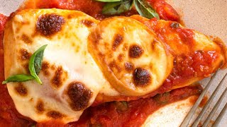 CHICKEN PIZZAIOLA WITH SMOKED SCAMORZA CHEESE [upl. by Icat478]