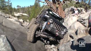 ProjectJK Off Road Evolution Conquers the Rubicon Trail Little Sluice [upl. by Odlavu]