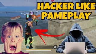 UNBELIEVABLE HEADSHOT VIDEO  FREE FIRE HACKER [upl. by Kinimod792]