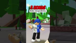 ¡ÉL SOLO TIENE 1 DÍA PARA VIVIR roblox [upl. by Einon]