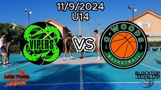 U14  Vipers vs GWoods  1192024 [upl. by Demetri238]