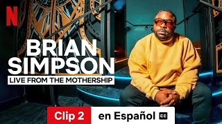 Brian Simpson Live from the Mothership Clip 2 subtitulado  Tráiler en Español  Netflix [upl. by Idnod19]