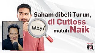 BSNL 01 Saham dibeli Turun di Cutloss malah Naik WHY [upl. by Gayleen963]