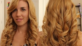 How to get Curls with a Flat Iron  Easy and long lasting [upl. by Arte962]