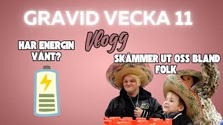 GRAVID VECKA 11 vlogg [upl. by Nalyd510]