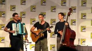 ComicCon 2010 Barenaked Ladies sing The Big Bang Theory theme [upl. by Bertilla]