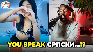 American Polyglot SHOCKS Strangers Speaking Different Languages  Omegle [upl. by Ayna]