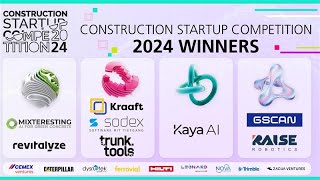 Meet the Winners sub español  Construction Startup Competition 2024 [upl. by Lenrow63]