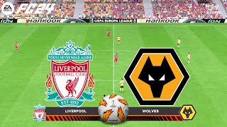 FC 24  Liverpool vs Wolves  UEFA Europa League UEL Final  PS5™ Full Match amp Gameplay [upl. by Ynnoj]