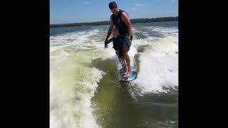 Surfing with my 7yo Malibu style [upl. by Pryor]