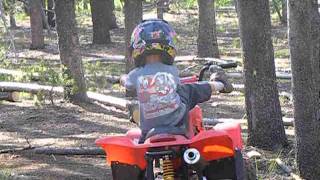 How to start a 50cc ATV [upl. by Hniv]