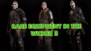 The witcher 3 ALL Equipment Rare And Strong [upl. by Uziel]