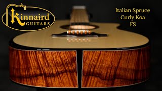 2023 Stephen Kinnaird Italian SpruceCurly Koa FS [upl. by Julian]