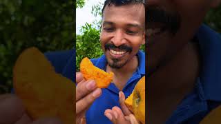 Eggfruit or canistel is one of my favorite fruits to eat right off the treefruit eggfruit [upl. by Anirda]