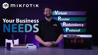 Use ANY MikroTik router combination to achieve Network Redundancy in case of hardware failure VRRP [upl. by Annaitsirhc]