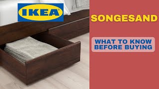 Ikea Songesand Bed Drawers  User Review [upl. by Alida806]