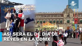 Rosca libros y películas para este 6 de enero en el Zócalo de la CDMX [upl. by Nnaed]