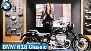 BMW R18 Classic  Walkaround Reveal amp Highlights [upl. by Cerelia883]