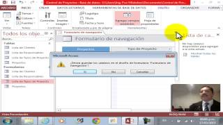 Crear Formulario de Navegación en Acess 2013 [upl. by Dnalevelc]
