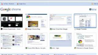 Google Chrome The New Tab page [upl. by Nahtiek]