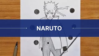 Naruto chakra drawing making 🥷🥷 [upl. by Aruat]