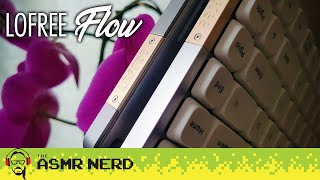 Ultra 𝓒𝓡𝓔𝓐𝓜𝓨 🍦 Typing ASMR ⌨ LOFREE FLOW LowProfile Keyboard Unboxing amp Sound Test soft spoken [upl. by Ofelia]