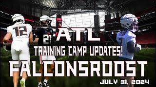 Atlanta Falcons Training Camp BEGINS [upl. by Keri]