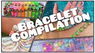 bracelet compilation 🫧🫶🏻❤️🔥 from YouTubeTikTok ❄️🌷🍓🎀💐 [upl. by Cornia600]