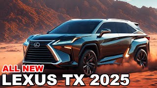 2025 New Lexus TX Redesign Concept Revealed  Beautiful 3 Row Luxury SUV [upl. by Anilehs]