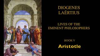 Diogenes Laertius  Lives of the Eminent Philosophers Book 5 audiobook [upl. by Evanne305]