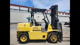 Hyster H90XXL2S 9000 lb Lift Capacity Forklift with Side Shift 71W [upl. by Evander]