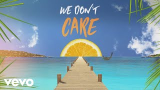 Sigala The Vamps  We Dont Care Lyric Video [upl. by Larrisa]