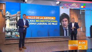 Fallo de la Justicia declara inconstitucional la reforma laboral [upl. by Niehaus]