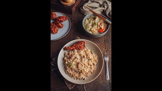 Bangladeshi Restaurant Style fried rice  Chinese Vegetable  Chicken Fry  Full Recipe [upl. by Ennyletak192]