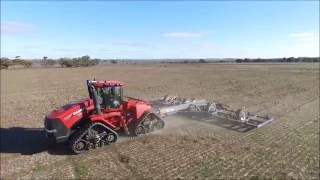 Boekemans Paxton Plow Deep Ripper Demo Via Drone FHD [upl. by Licastro768]