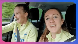 VLOG  Six Pack for Summer Ab Circuit amp Arsenal v Aston Villa ⚽️  Lisa Evans amp Vivianne Miedema [upl. by Akins]