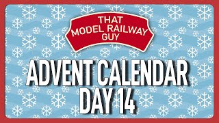 Model Railway Christmas Advent Calendar  Day 14 [upl. by Tini]