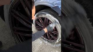 Porsche Wheel Cleaning with Bilt Hamber shorts [upl. by Reisinger398]