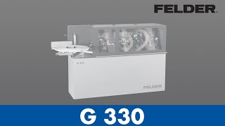 Felder® G330  Edgebander  Felder Group [upl. by Pen]