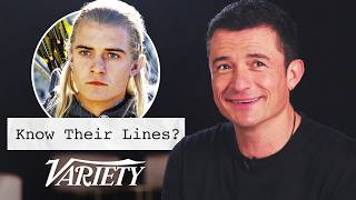 Does Orlando Bloom Know Lines From His Most Famous Movies [upl. by Mayeda]