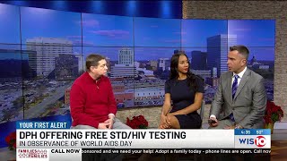 DPH Offering Free STDHIV Testing [upl. by Hoover]