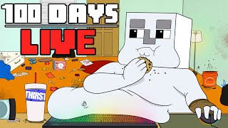 100 Days  LIVE MINECRAFT [upl. by Monto]