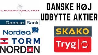 Danske Høj Udbytte aktier [upl. by Itin]