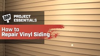 How To Repair Vinyl Siding [upl. by Mowbray]