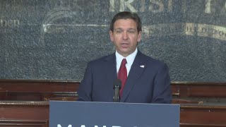 Watch live  Gov DeSantis to hold press conference at Craig Municipal Airport in Jacksonville [upl. by Ojimmas]