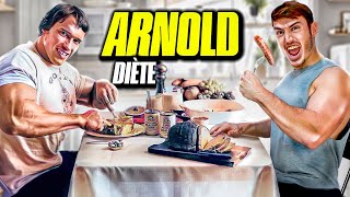 Jai testé la Diète BRUTALE d’Arnold SCHWARZENEGGER pendant 24H 5000 calories [upl. by Artap]