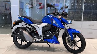 2024 New Tvs Apache RTR 160 4v Base Model Full Detailed Review  On Road Price Mileage Features [upl. by Anytsyrk]