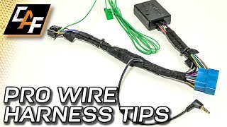 Radio Wiring Harness  How to Install like a PRO [upl. by Neetsirk]