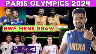 🔴Live  Paris Olympics 2024 Badminton Draw  BWF Badminton Live Draw parisolympics2024 [upl. by Eatnad]