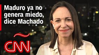 Entrevista a Corina Machado líder de la oposición en Venezuela a días de las elecciones [upl. by Tadashi438]